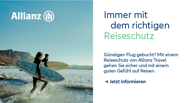 Buchen Sie Ihren Reiseschutz über mcflight.com