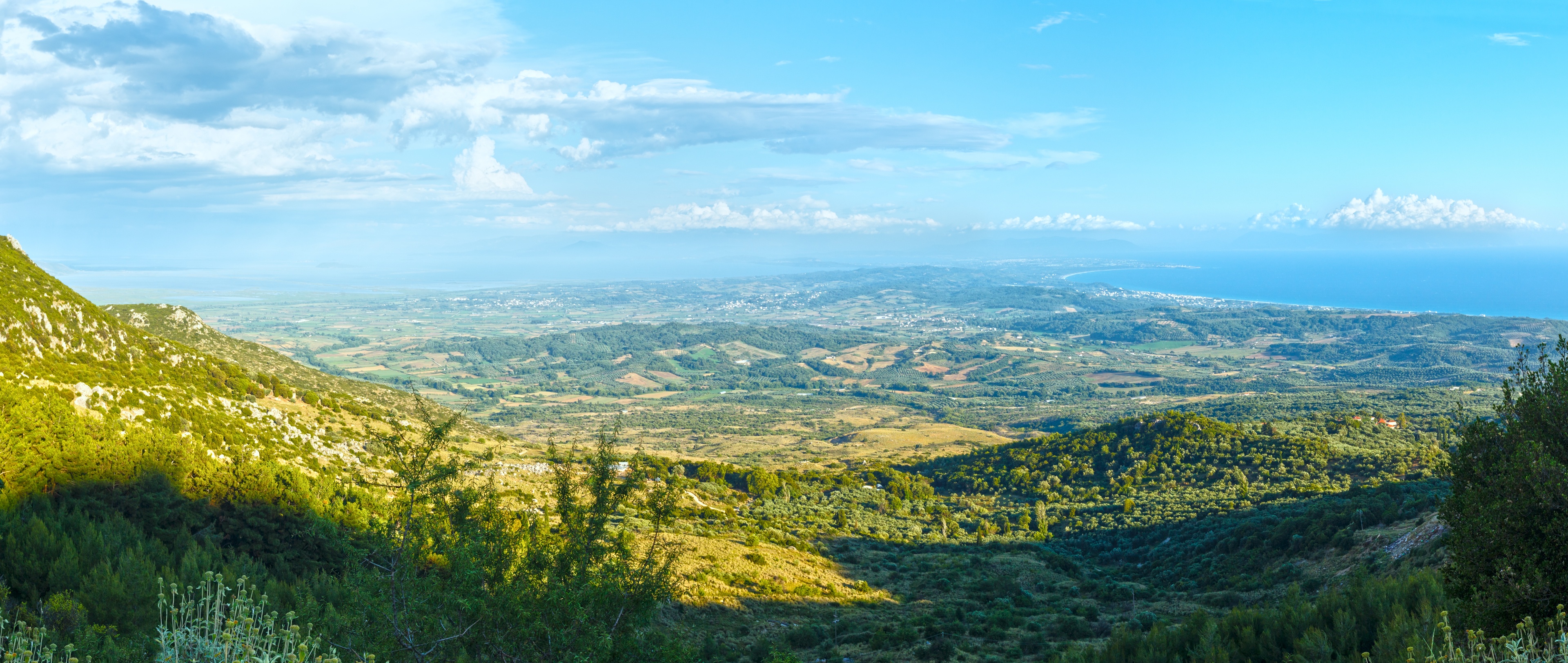 Fluege Preveza - Blick auf die Gegend Preveza in Griechenland