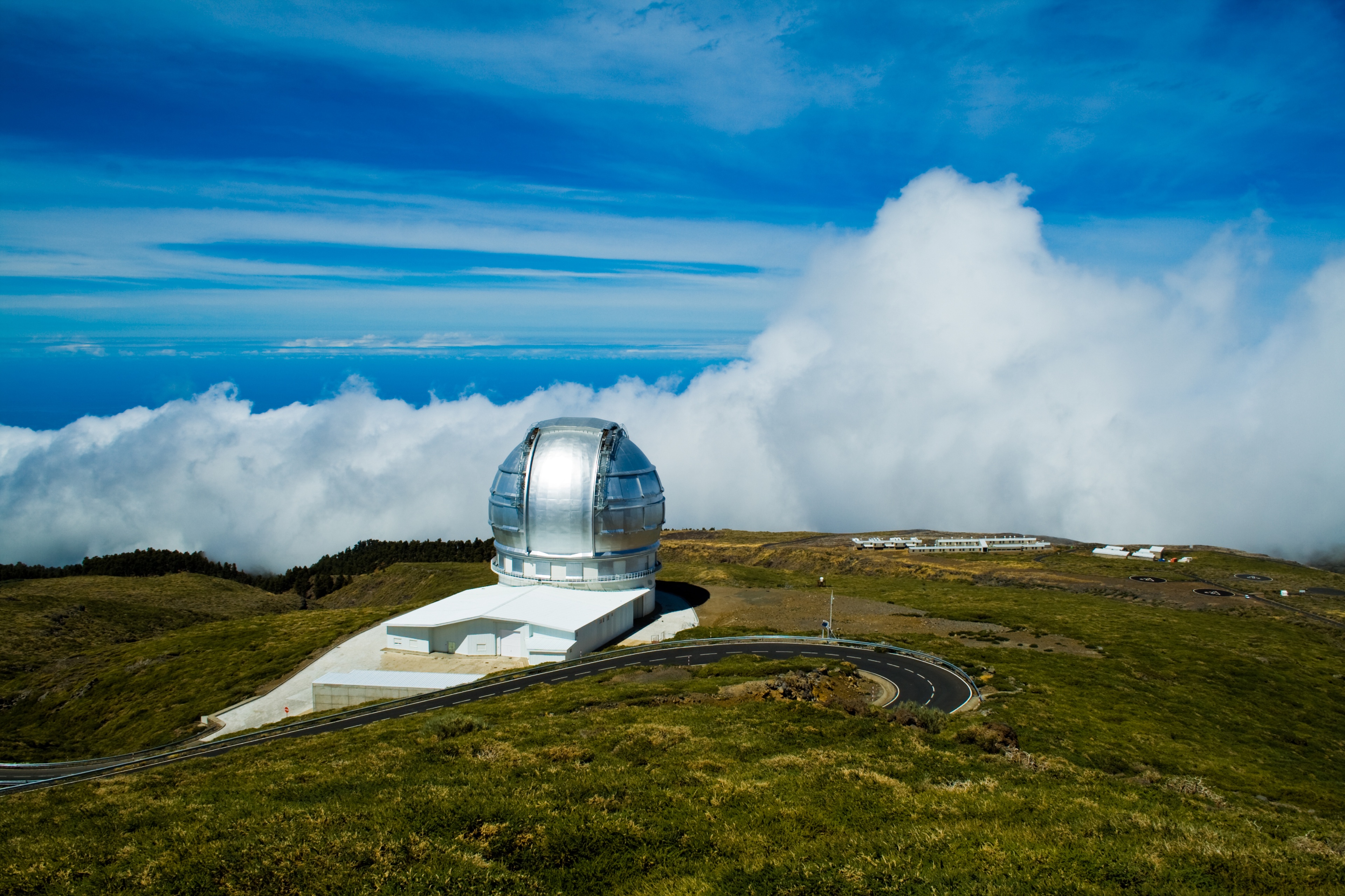Fluege La Palma - Das Observatorium auf der Insel La Palma auf den Kanaren