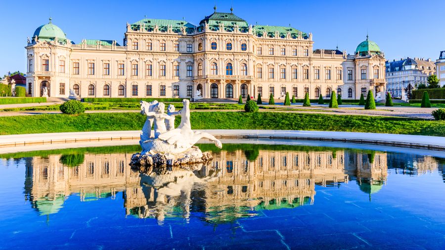 Günstig nach Wien fliegen und den Belvedere Palast besichtigen