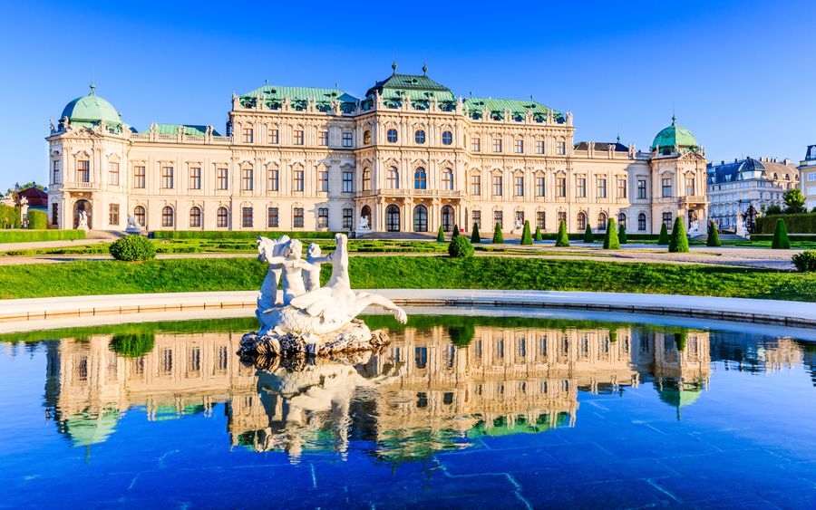 Günstig nach Wien fliegen und den Belvedere Palast besichtigen