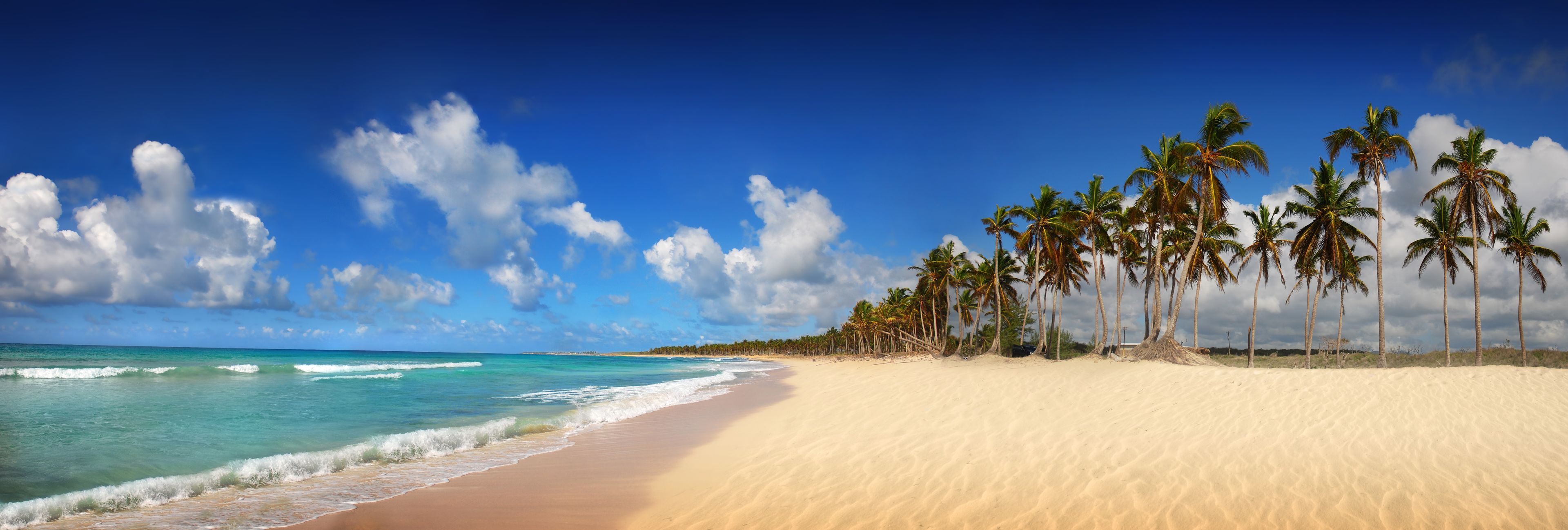 Fluege Punta Cana - Schöner Strand in Punta Cana in der Dominikanischen Republik