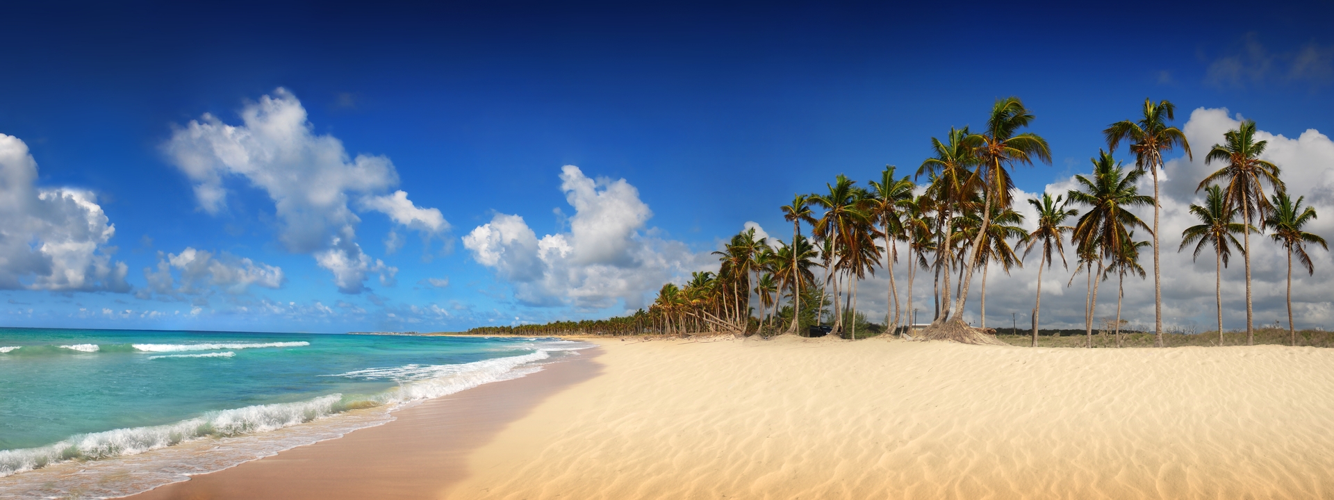 Fluege Punta Cana - Schöner Strand in Punta Cana in der Dominikanischen Republik