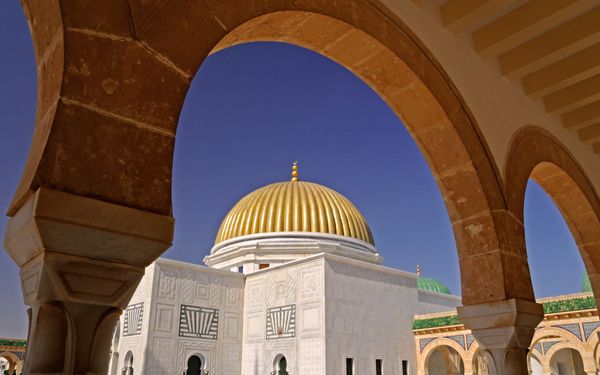 Das President Bourgiba Mausoleum in Monastir - Tunesien