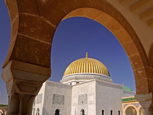 Das President Bourgiba Mausoleum in Monastir - Tunesien