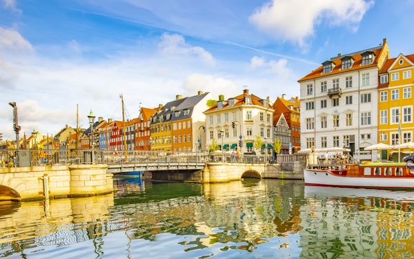 Fluege Kopenhagen - Die Altstadt von Kopenhagen in Daenemark
