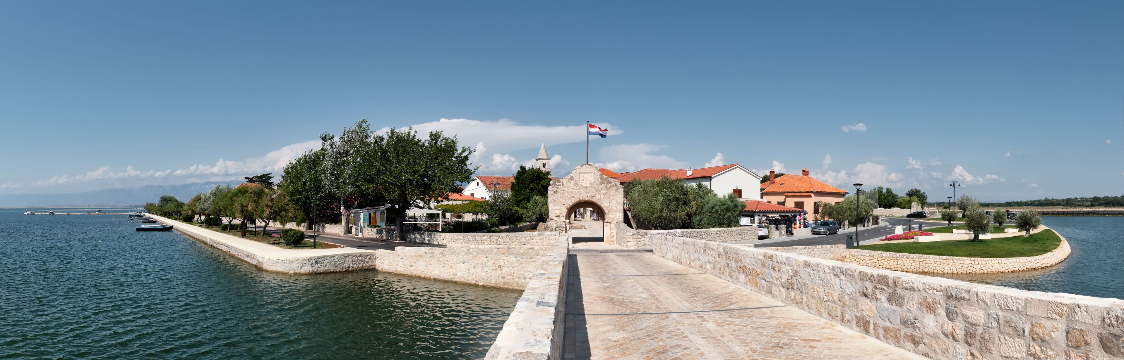 Die Stadt Zadar in Kroatien