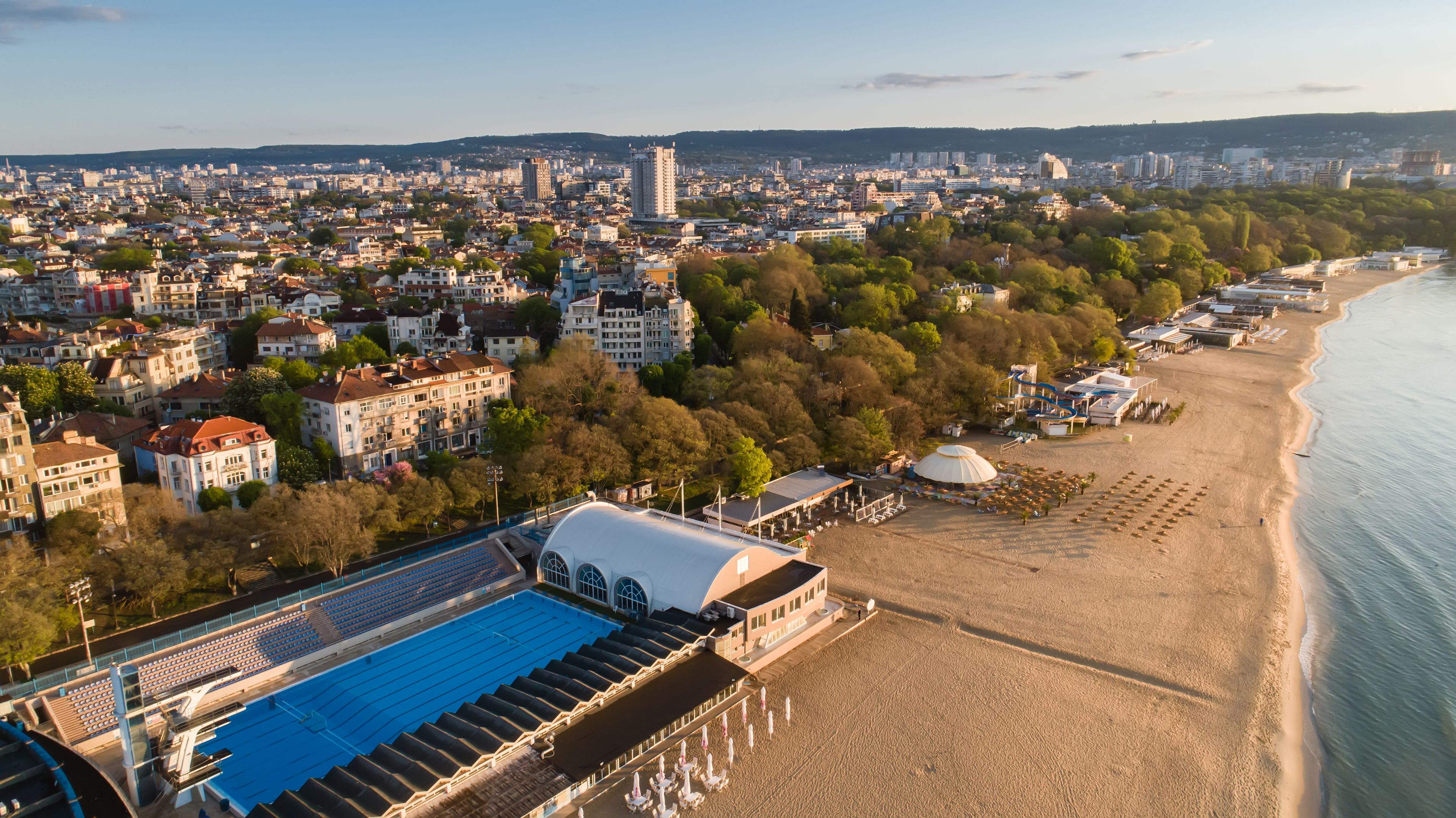 Fluege Varna am Schwarzen Meer in Bulgarien