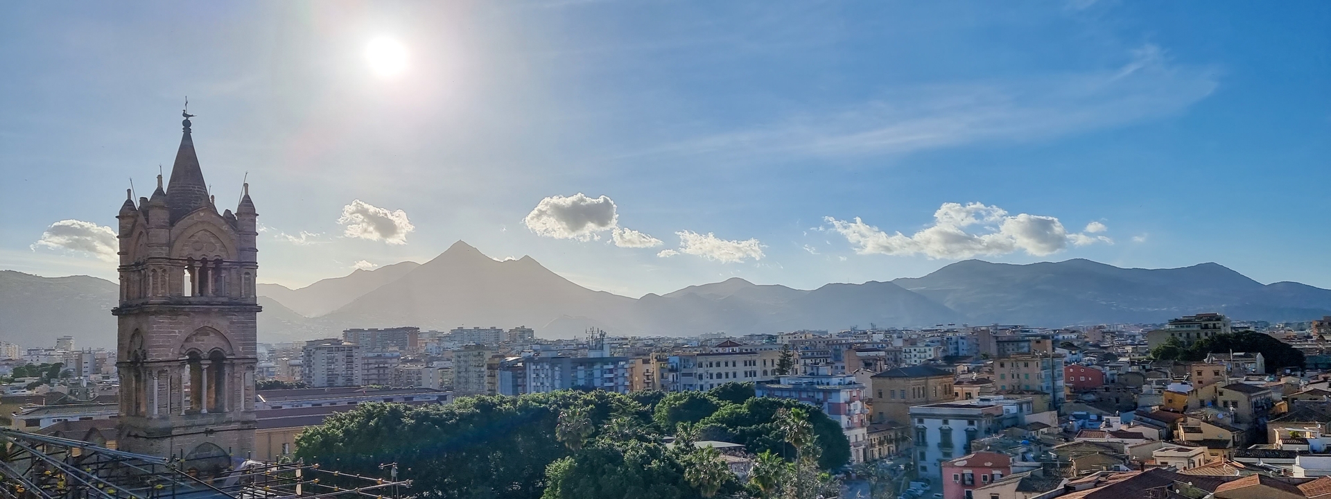 Fluege Palermo - Blick auf Palermo in Sizilien