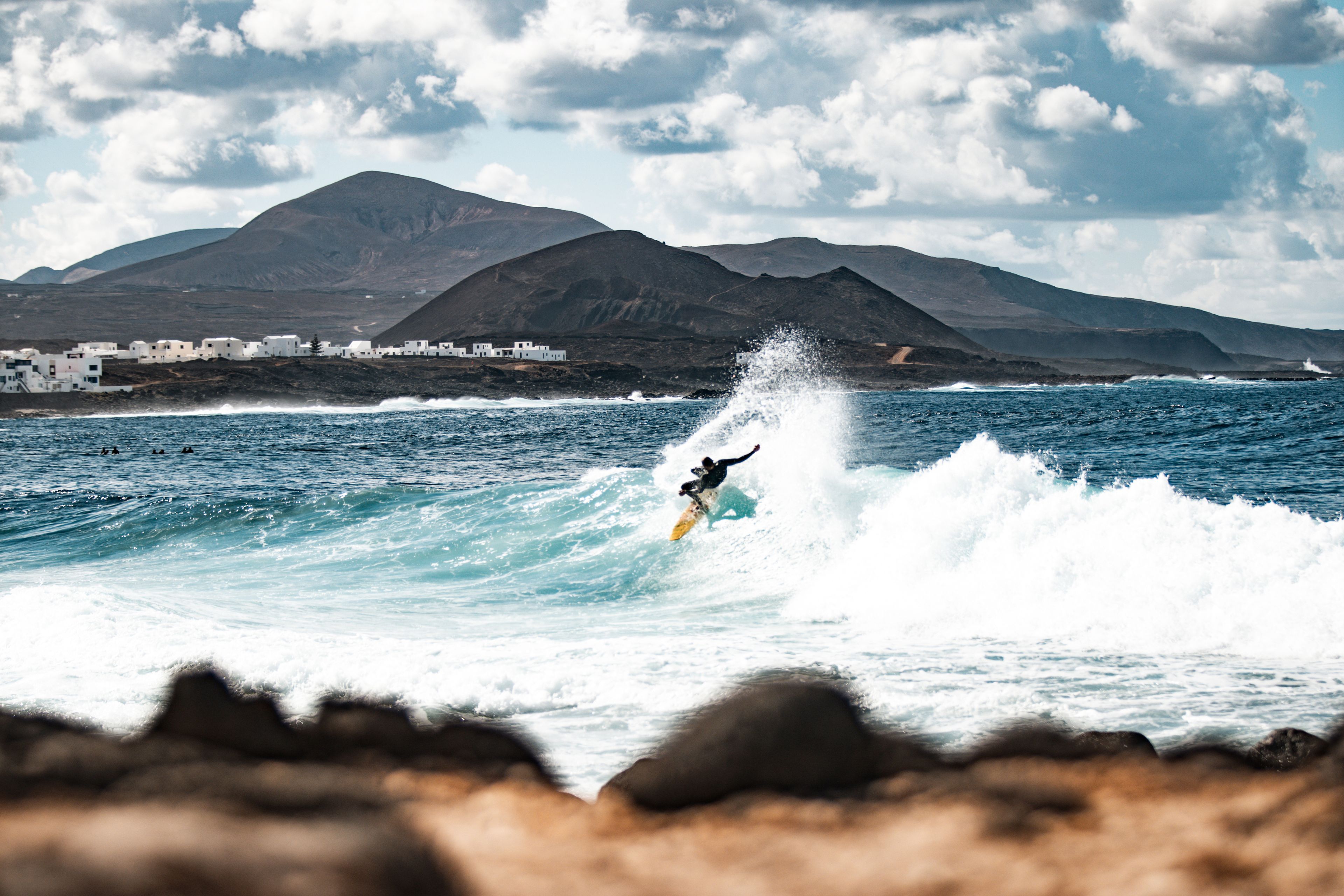 Fluege Lanzarote - Küste in La Santa auf Lanzarote Kanarische Inseln