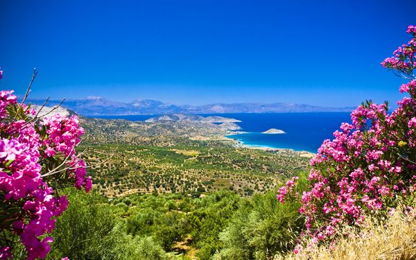 Fluege Heraklion - Blick auf Kreta