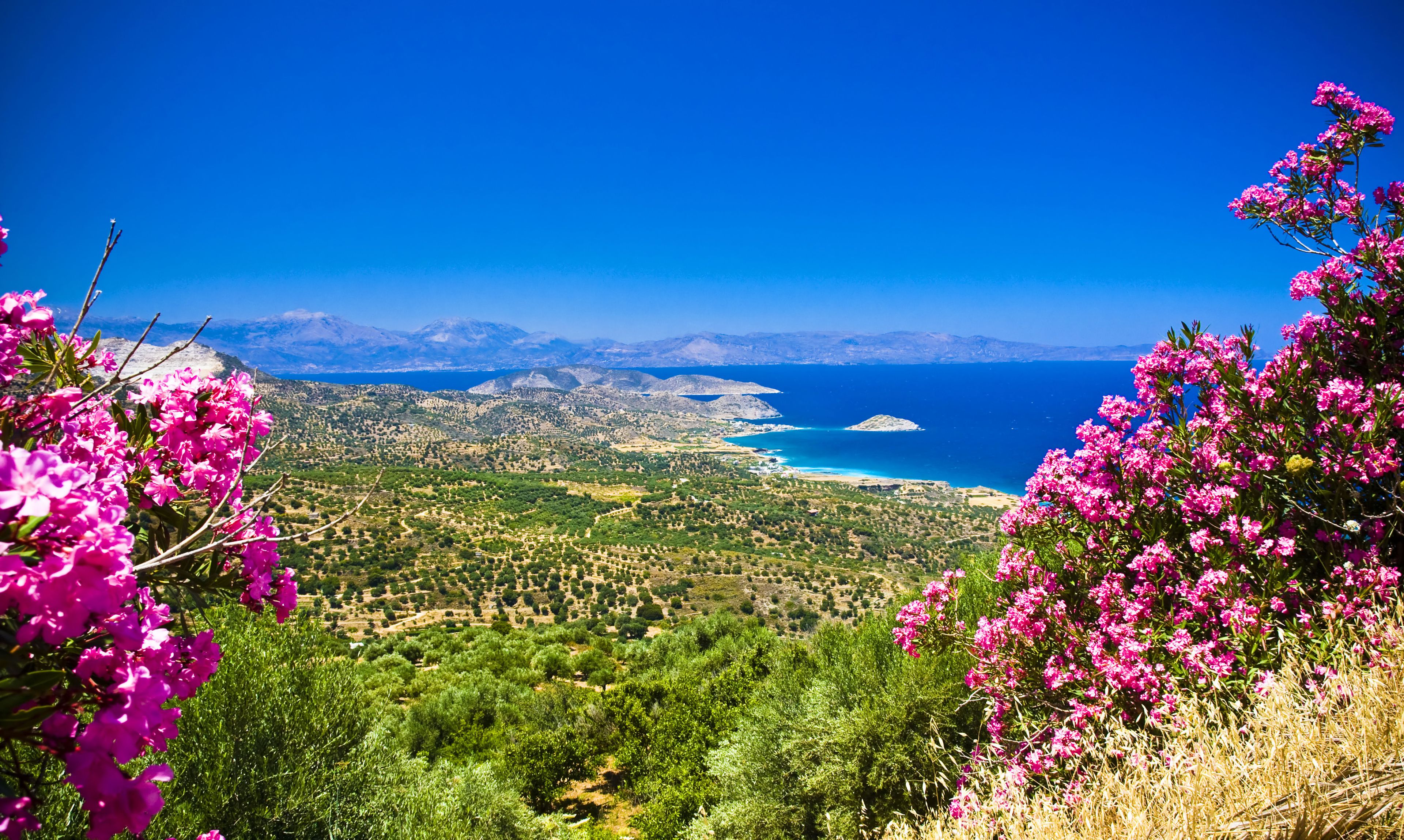 Fluege Heraklion - Blick auf Kreta