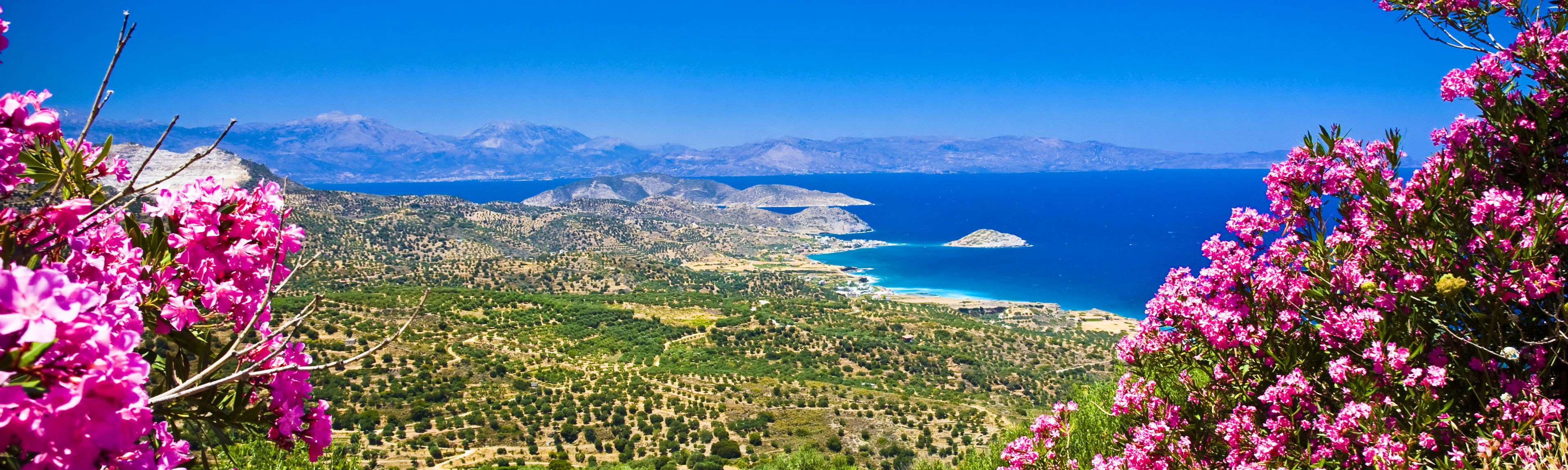 Fluege Heraklion - Blick auf Kreta