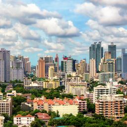 Flüge Bangkok, die Skyline von Bangkok - Thailand