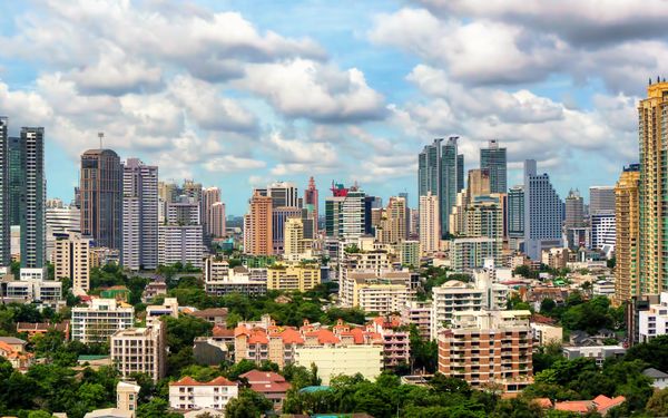 Flüge Bangkok, die Skyline von Bangkok - Thailand