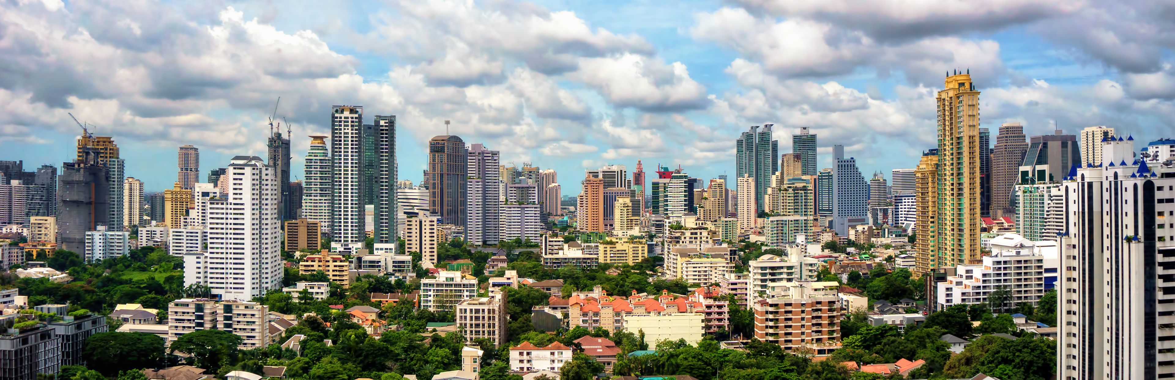 Flüge Bangkok, die Skyline von Bangkok - Thailand