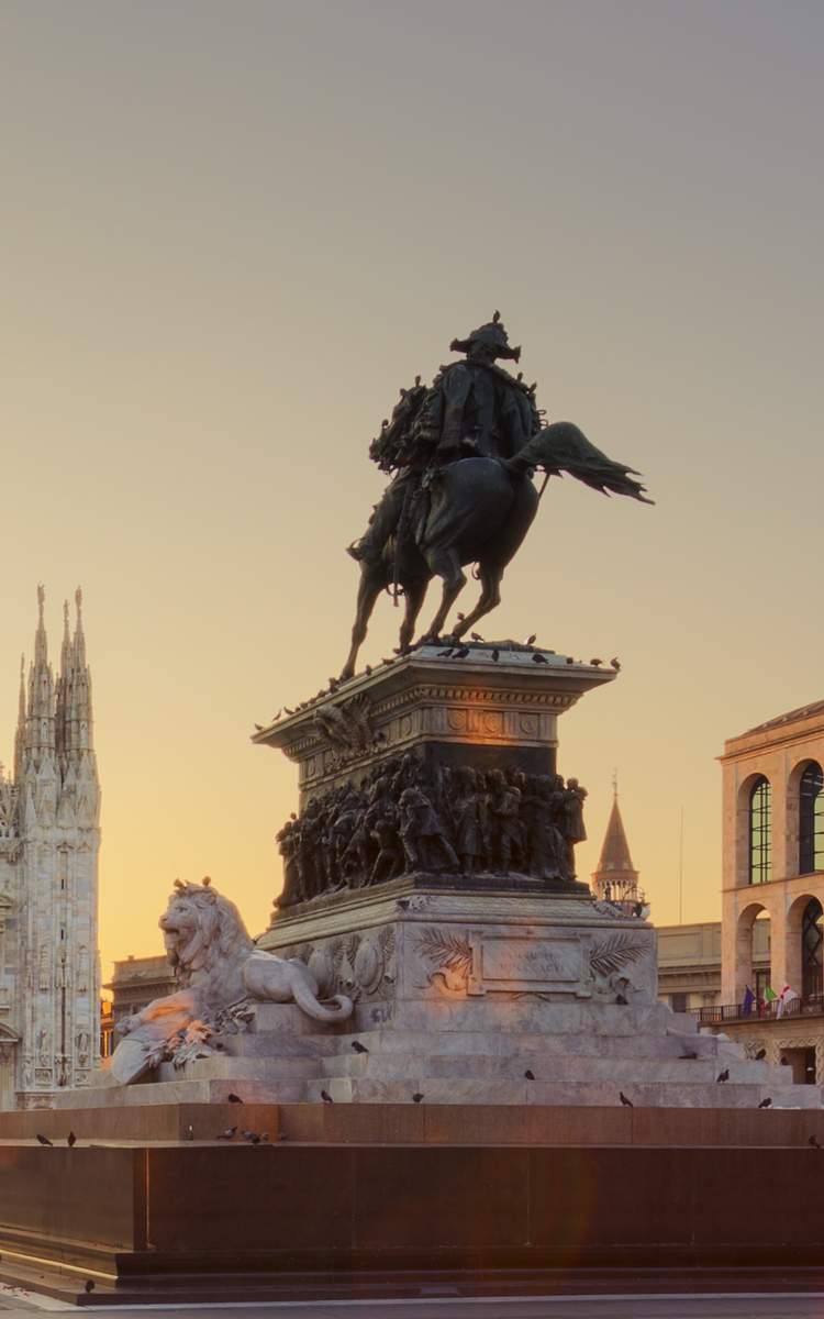 Fluege Mailand - Blick auf den Dom von Mailand - Duomo di Milano