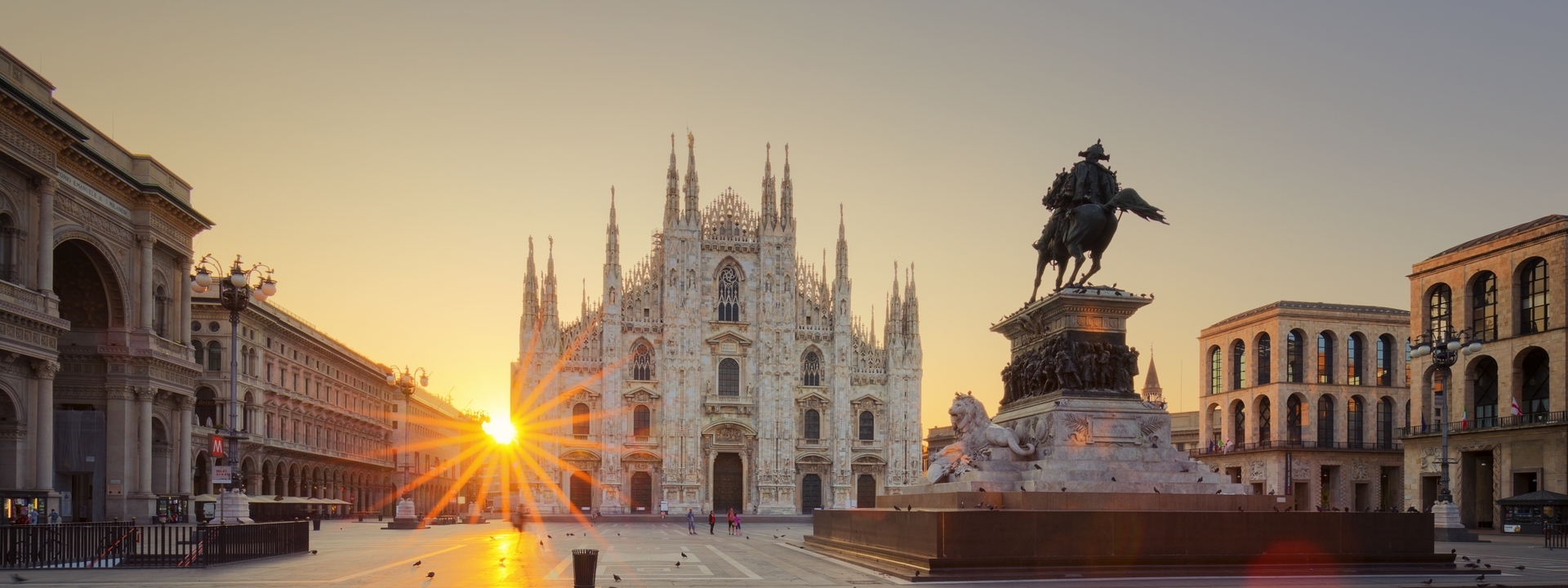 Fluege Mailand - Blick auf den Dom von Mailand - Duomo di Milano