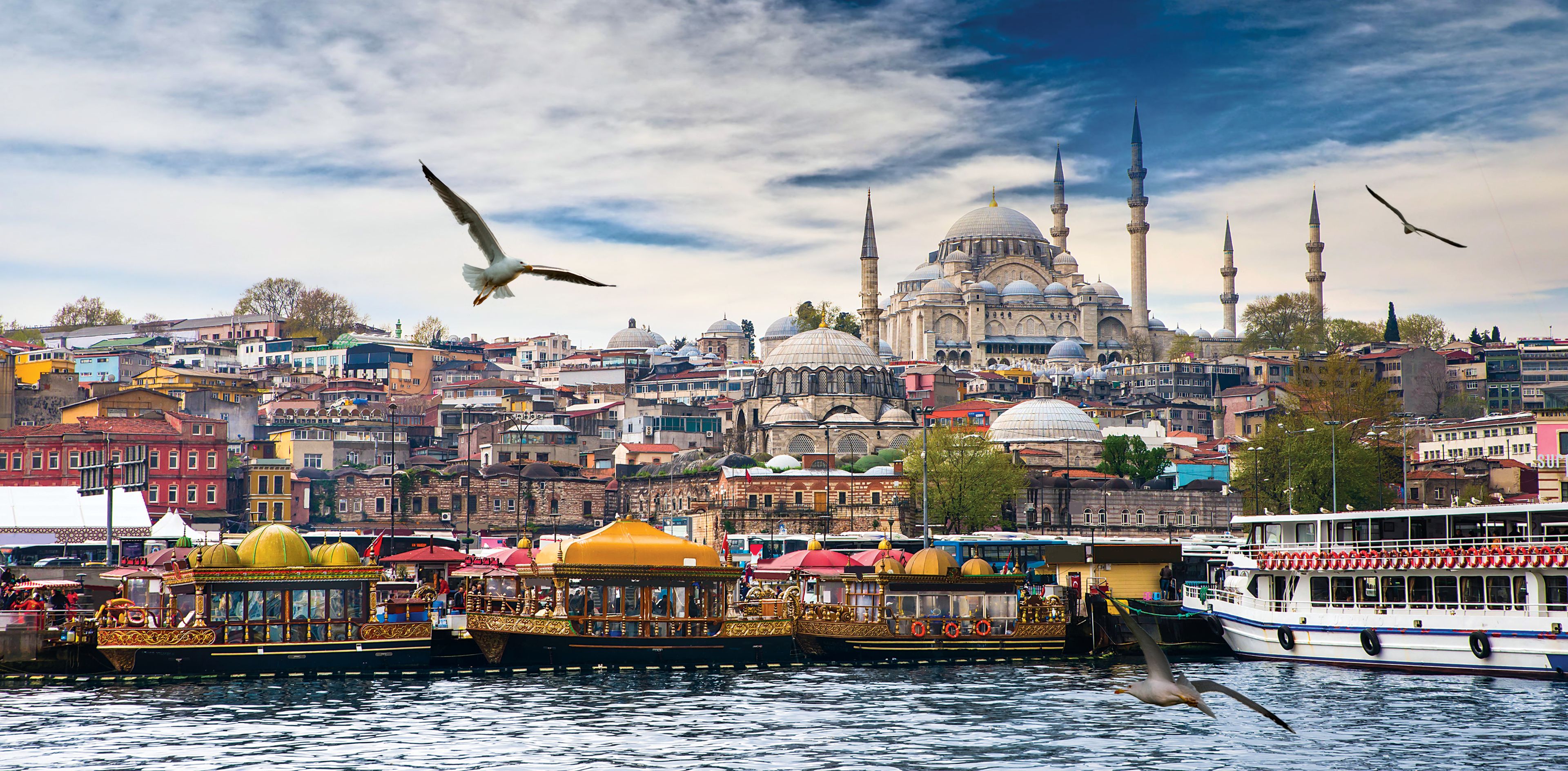 Blick auf Istandbul in der Türkei