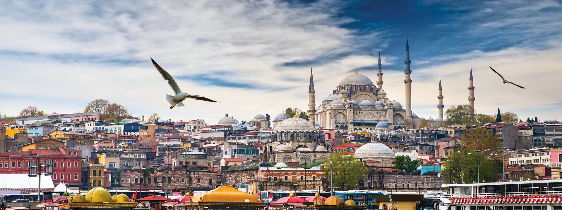 Blick auf Istandbul in der Türkei