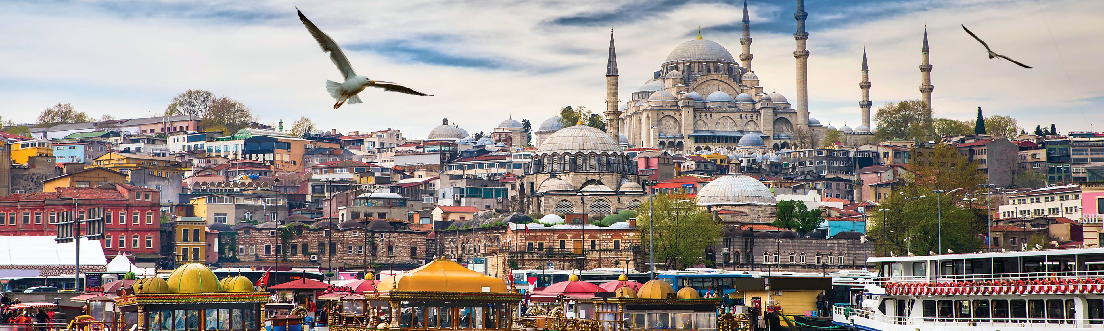 Blick auf Istandbul in der Türkei