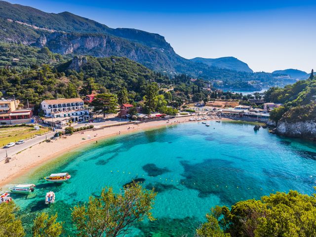 Fluege Korfu, die grüne Insel in Griechenland