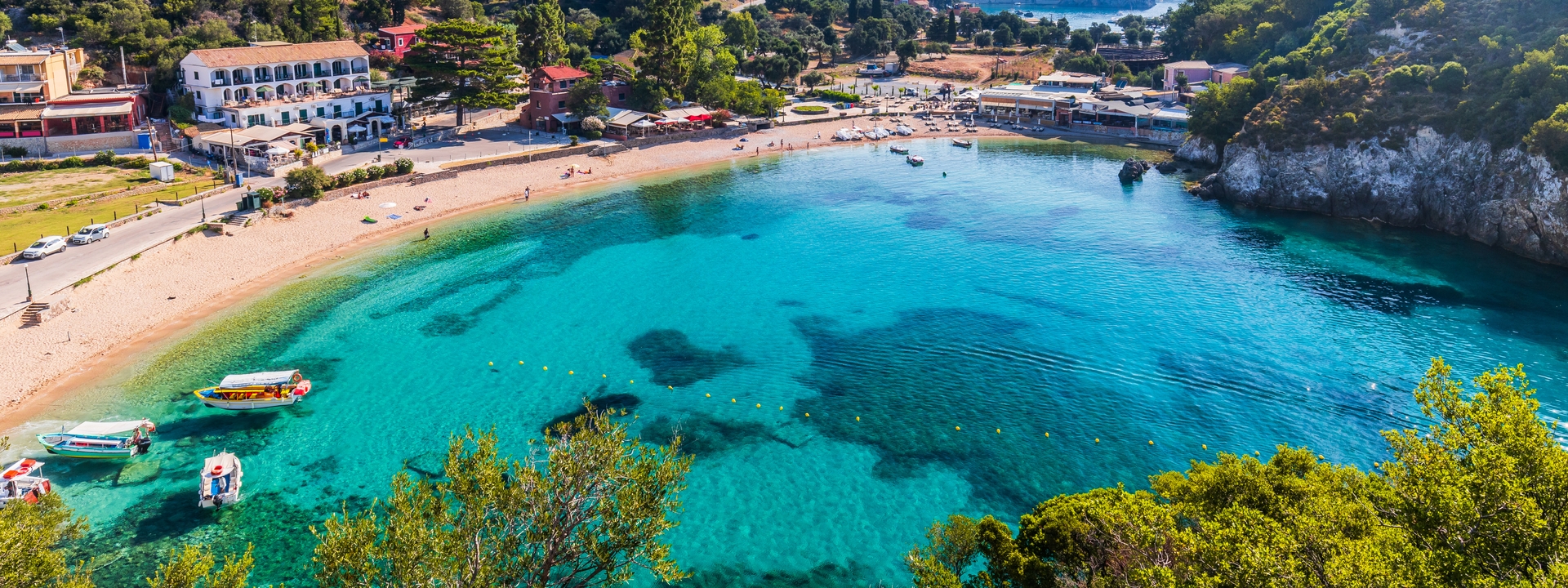 Fluege Korfu, die grüne Insel in Griechenland