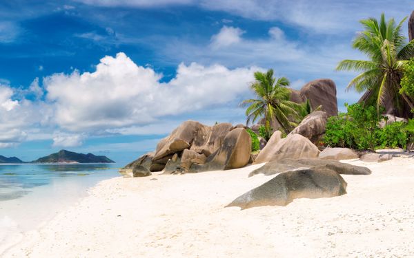 La Digue Island auf den Seychellen