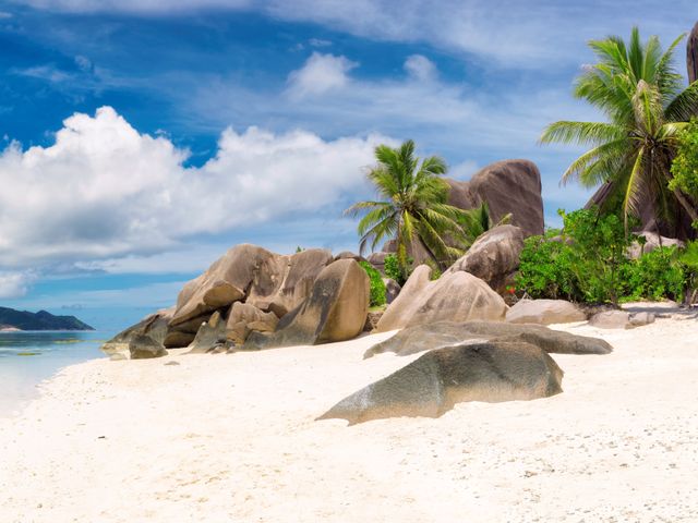 La Digue Island auf den Seychellen