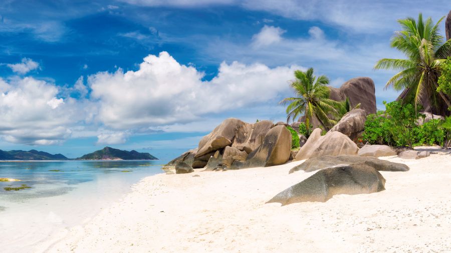 La Digue Island auf den Seychellen