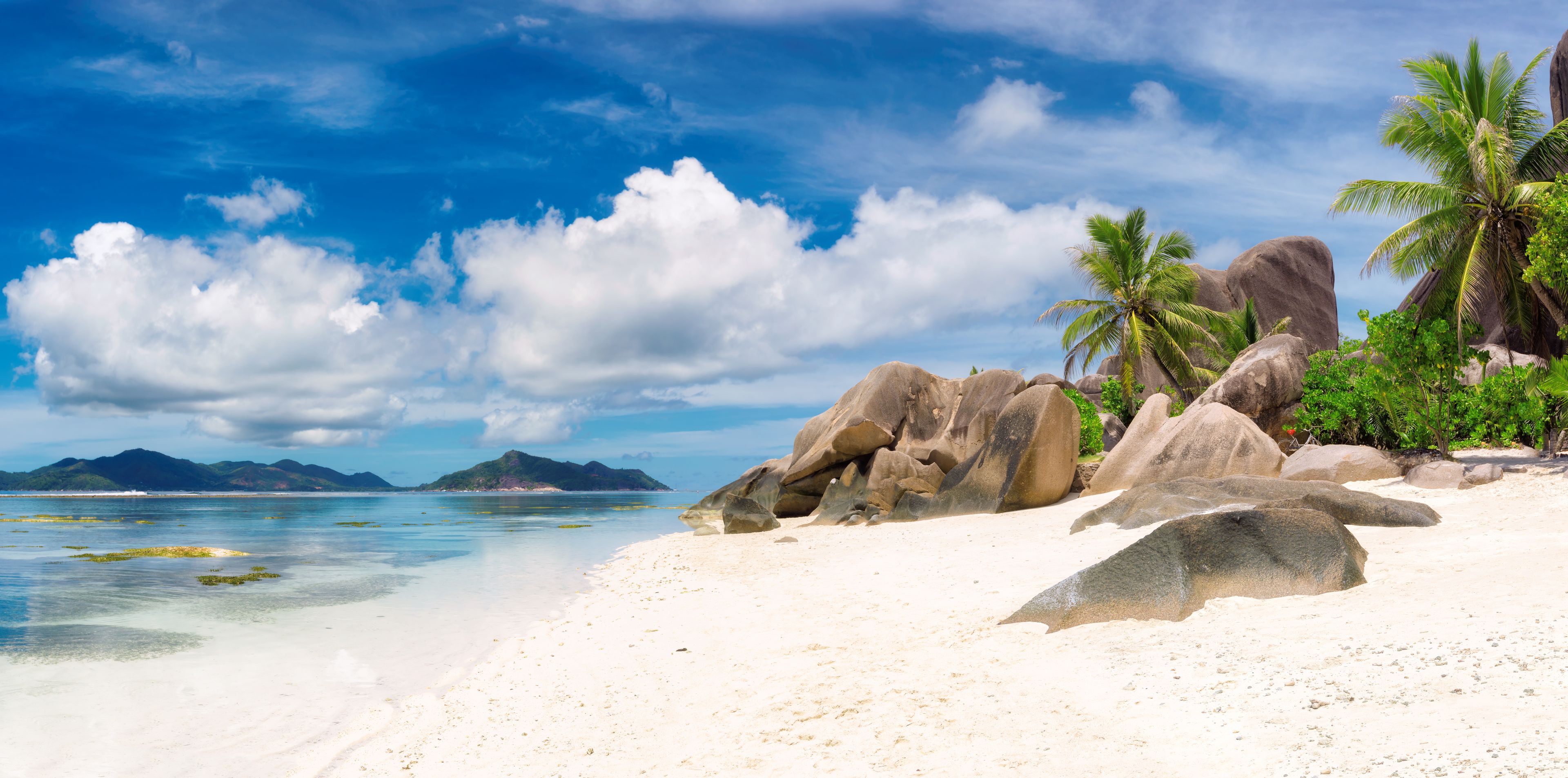 La Digue Island auf den Seychellen