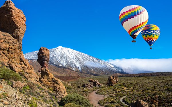 Fluege Teneriffa - Blick auf den Teide