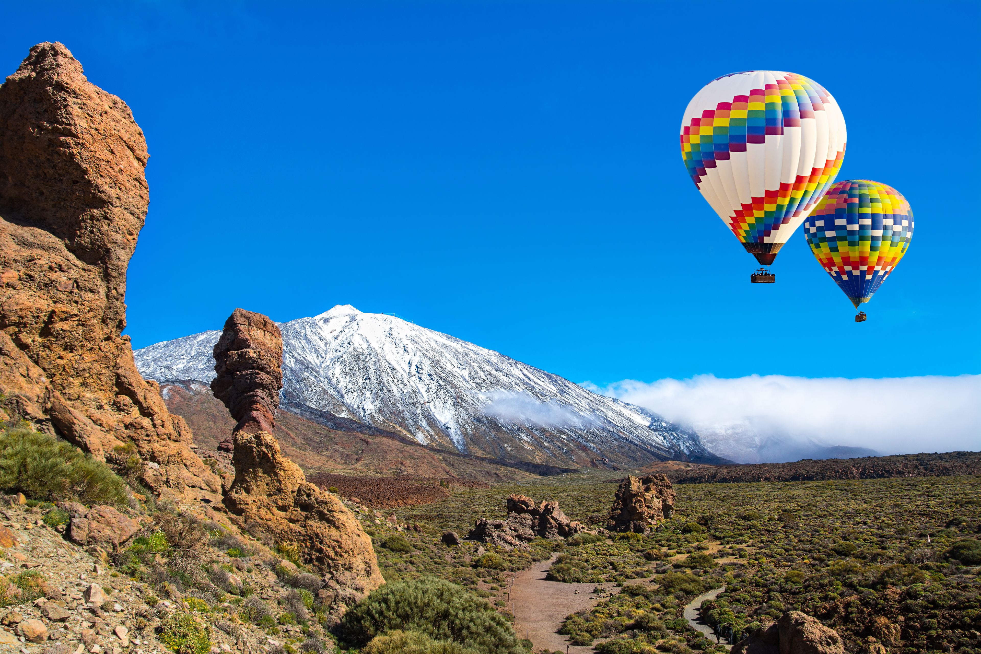 Fluege Teneriffa - Blick auf den Teide