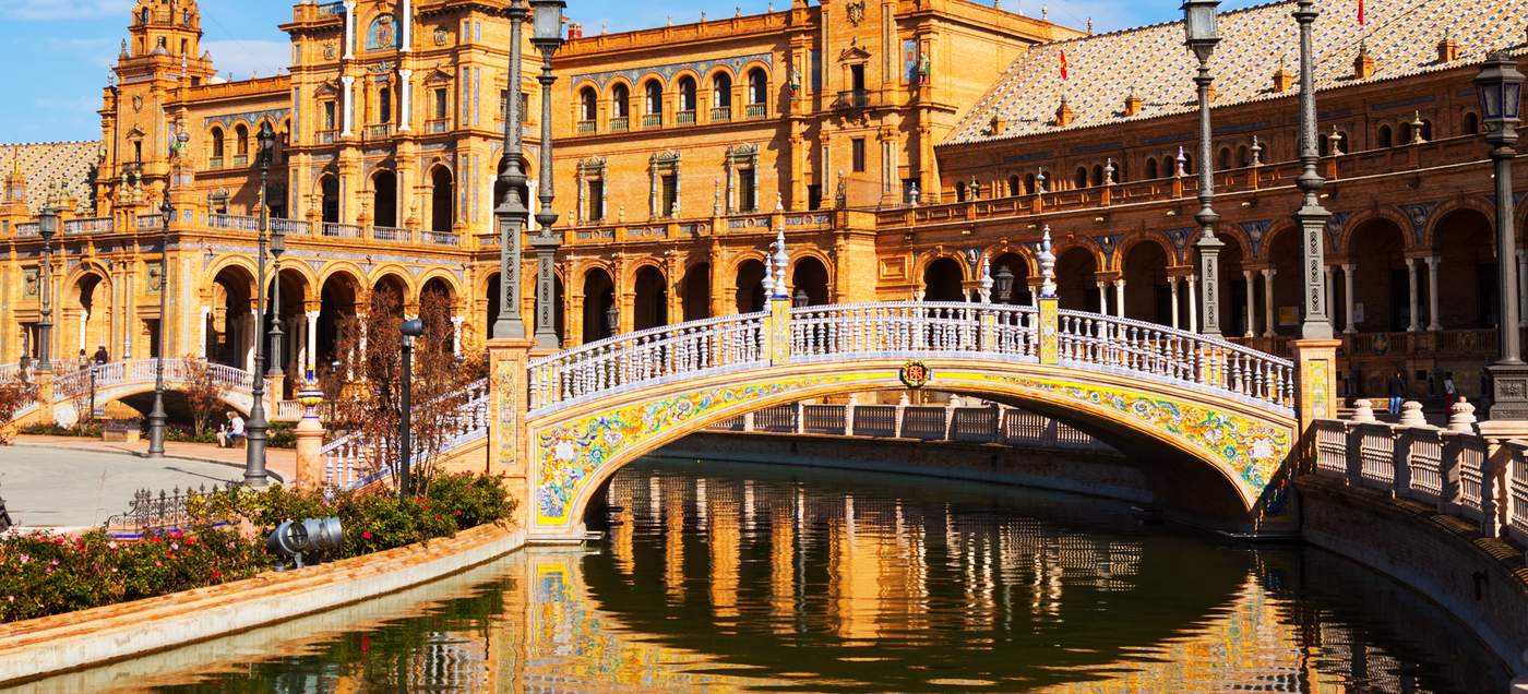 Plaza de Espana in Sevilla