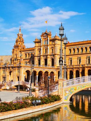 Plaza de Espana in Sevilla