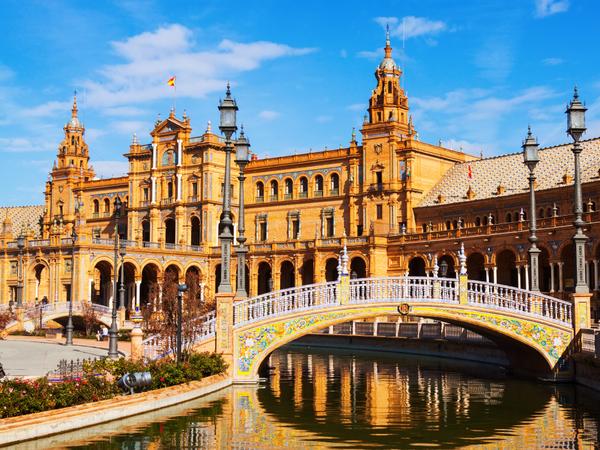 Plaza de Espana in Sevilla