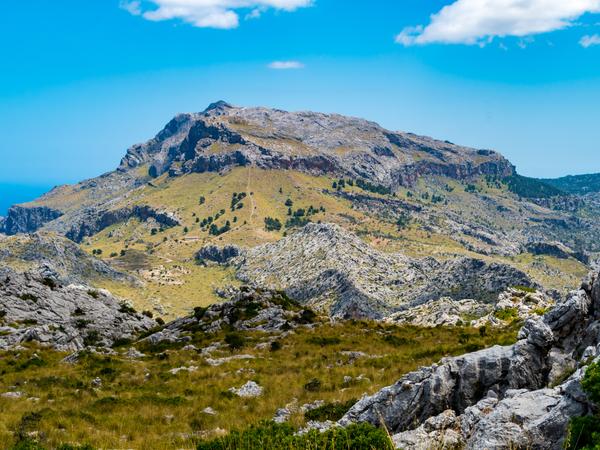 Sa Calobra in der Serra de Tramuntana auf Mallorca