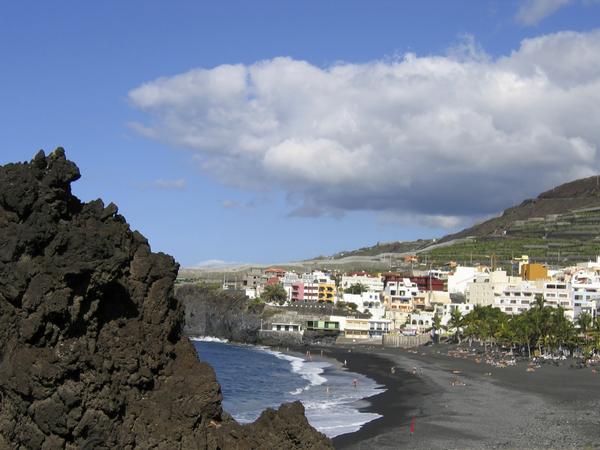Puerto Nao Strand auf La Palma