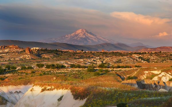 Fluege Kayseri - Blick auf den Berg Erciyes