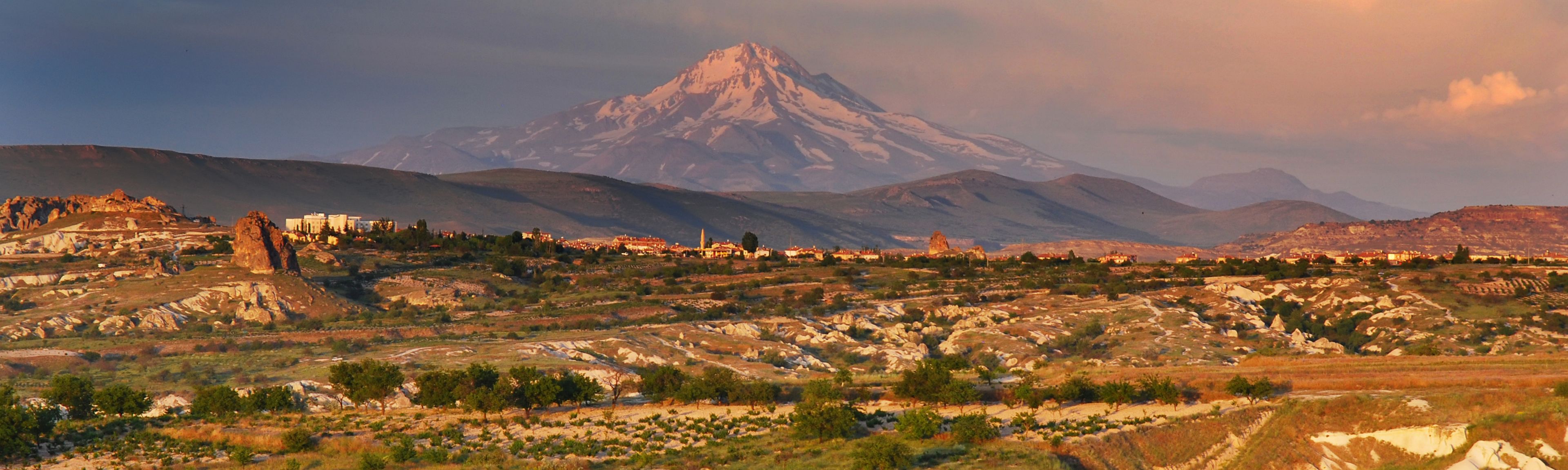Fluege Kayseri - Blick auf den Berg Erciyes