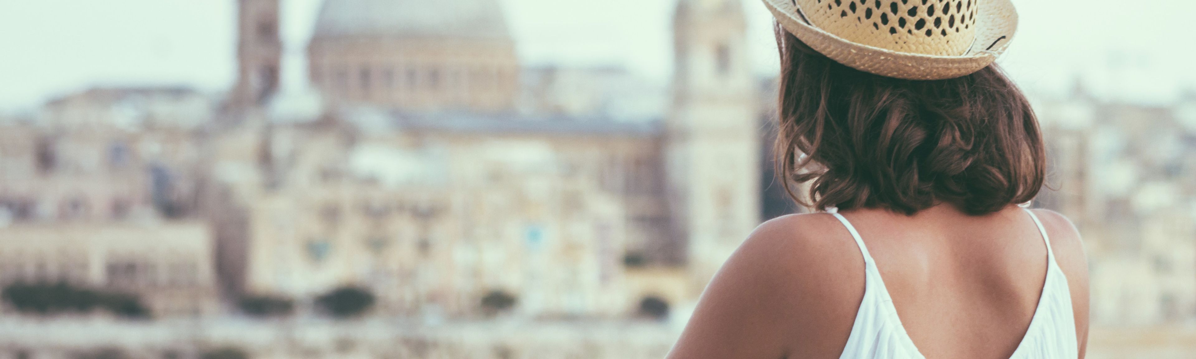 Flüge Malta - Blick auf die Altstadt von Valletta in Malta