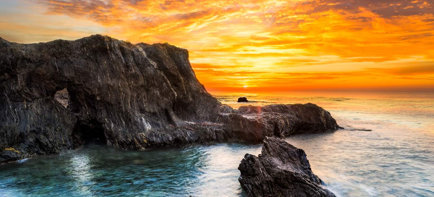 Blick auf Almeria - Andalusien.