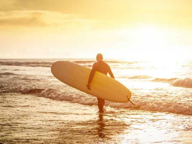 Fluege Teneriffa - Blick in den Sonnenuntergang