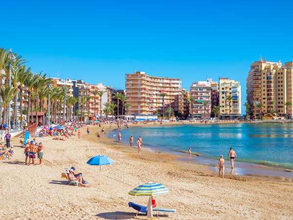 Torrevieja an der Costa Blanca