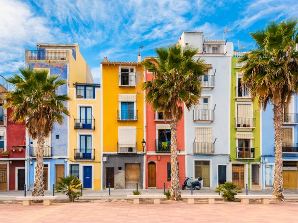 Villajoyosa an der Costa Blanca
