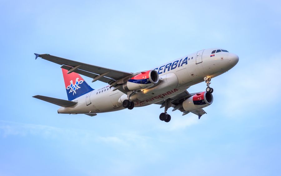 Flüge mit Air Serbia von München nach Belgrad.