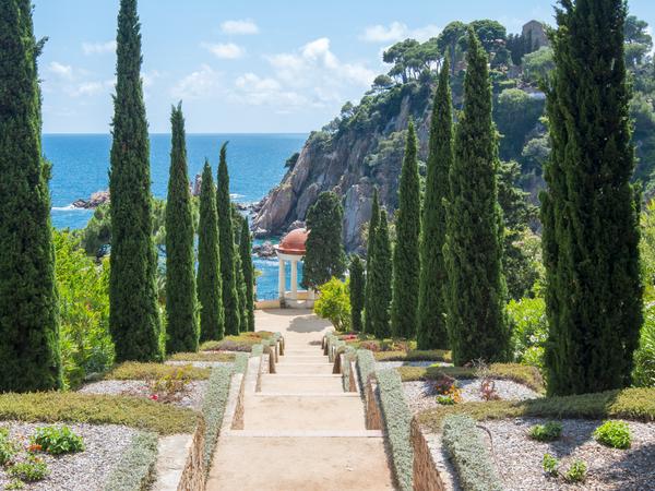 Der Botanische Garten von Blanes an der Costa Brava.