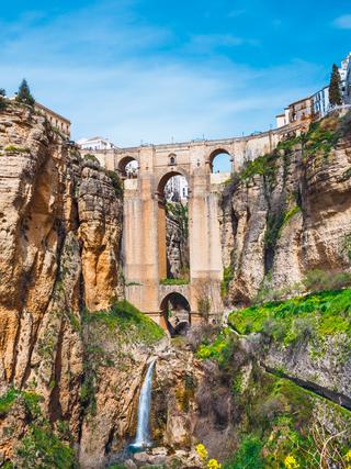 Puente Nuevo - Die Brückeüber die Tajo Schlucht in Ronda.