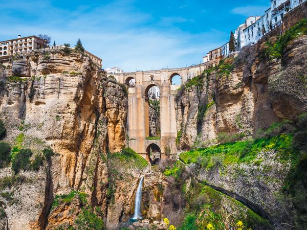 Puente Nuevo - Die Brückeüber die Tajo Schlucht in Ronda.
