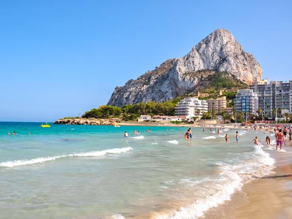 Calpe an der Costa Blanca